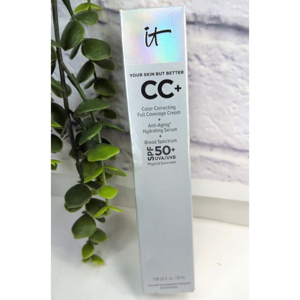 NEW IN BOX🥰It Cosmetic CC+ Color Correcting Full Coverage Cream SPF 50+ EXP2/26